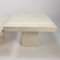 Tables Basses en Travertin, Italie, 1980s, Set de 3 20