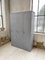 Blue Patinated Cloakroom Cabinet 57