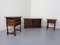 Commode et 2 Commodes à Tiroirs, Espagne, 1960s, Set de 3 1