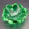 Italian Green Murano Glass Ashtray, Image 4