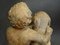 French Terracotta Sculpture of Child with Dog 7
