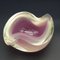 Murano Glass Ashtray in Pink by Archimede Seguso, 1950s 2