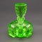 Green Art Deco Glass Flacon, 1930s 1