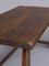 Tavolini ad incastro rustici in legno, Francia, anni '50, set di 2, Immagine 7