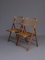 Vintage Bamboo and Rattan Folding Chairs, 1970s, Set of 2 2