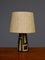 Lampe de Bureau Brutaliste Vintage en Céramique par Jan Van Stolk, 1950s 2