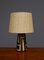Lampe de Bureau Brutaliste Vintage en Céramique par Jan Van Stolk, 1950s 1