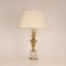 Lampe de Bureau Hollywood Regency Vintage avec Base en Cristal 6