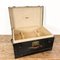 Antique Trunk Chest with Inlay by L. Amrein Sohne, Luzern, Swiss 19