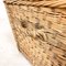 Antique European Wicker Trunk Baskets, Set of 3 4