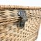 Antique European Wicker Trunk Baskets, Set of 3 29