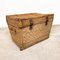 Antique European Wicker Trunk Baskets, Set of 3 10