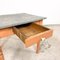 Tavolino antico con ripiano in zinco, Immagine 4