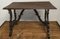 Tavolino da caffè in legno di noce massiccio, inizio XX secolo, Immagine 1