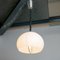 Italian White Acrylic & Aluminum Hanging Lamp from Stilux Milano, 1960s 6