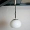 Italian White Acrylic & Aluminum Hanging Lamp from Stilux Milano, 1960s 1
