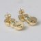 Boucles d'Oreilles en Or Jaune 18 Carat et Topaze Bleue 5,00 Carat 6