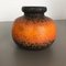 Fat Lava Pottery Vases from Scheurich, Germany, 1970s, Set of 2 10