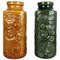 Fat Lava Pottery Jura 282-26 Vases from Scheurich, Germany, 1970s, Set of 2, Image 1