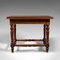 Antique English Pine Console Table, 1880 5
