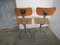 Fixed Stools With Backrest, Set of 2 10