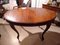 Extendable Oval Table in Mahogany with Legs in Cabriolè by Luigi Filippo 6