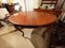 Extendable Oval Table in Mahogany with Legs in Cabriolè by Luigi Filippo 4