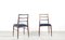 Teak & Velvet Dining Chairs by Richard Hornby for Fyne Ladye, 1960s, Set of 4 7