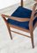 Teak & Velvet Dining Chairs by Richard Hornby for Fyne Ladye, 1960s, Set of 4 7