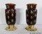 19th Century Earthenware and Bronze Vases by E. Gilles, Set of 2 18
