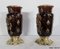 19th Century Earthenware and Bronze Vases by E. Gilles, Set of 2 15