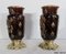Vases en Faïence et Bronze par E. Gilles, 19ème Siècle, Set de 2 15