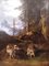 Scena di caccia, XIX secolo, olio su tela, con cornice, Immagine 2