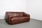 Vintage Swiss Design Two-Seater Buffalo Leather Sofa in the Style of de Sede 2