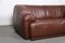 Vintage Swiss Design Two-Seater Buffalo Leather Sofa in the Style of de Sede 17