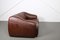 Vintage Swiss Design Two-Seater Buffalo Leather Sofa in the Style of de Sede 7