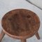 Mid-Century French Oak Stool or Side Table, Image 3