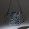 Sling Rose Black on Grey Hand Stitched Genuine Leather Modern Minimal From Studio Stirling, Image 5