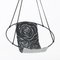 Sling Rose Black on Grey Hand Stitched Genuine Leather Modern Minimal From Studio Stirling, Image 1