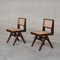 Mid-Century PJ-SI-25-A Model Chair by Pierre Jeanneret, Set of 2 1