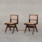 Mid-Century PJ-SI-25-A Model Chair by Pierre Jeanneret, Set of 2, Image 5