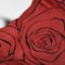 Sling Rose Rouge sur Noir en Cuir Véritable Cousu à la Main Minimaliste de Studio Stirling 4