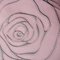 Cabestrillo rosa rosa sobre gris cuero genuino cosido a mano moderno minimalista, Imagen 6