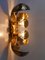 Large Mid-Century Brutalist Brass Sconce or Ceiling Fixture from Maison Jansen, 1960s, Image 8