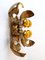 Large Mid-Century Brutalist Brass Sconce or Ceiling Fixture from Maison Jansen, 1960s, Image 6