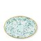 Oval Rim Platter Large Craquelé Edge Blue Marble 1