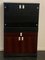 Rosewood Ebonized Modular Display Cabinets, Set of 2, Image 7