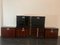 Muebles modulares de caoba, años 70. Juego de 6, Imagen 1