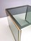 Postmodern Italian Brass and Smoked Glass Coffee Table, Image 6