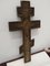 19th Century Cyrillic Homily Bronze Crucifix 4